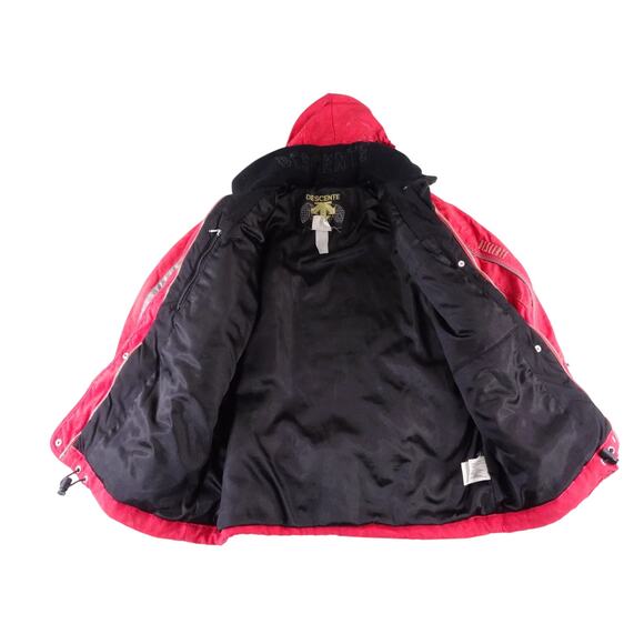 Descente Snow Skiing Jacket Red Women Size 10 Used - Picture 8 of 16